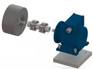 Fats  aksel , enkoder på fot