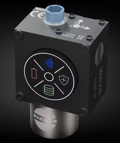 WAVIS, Wireless portable solution, 3 axis vibration measurement