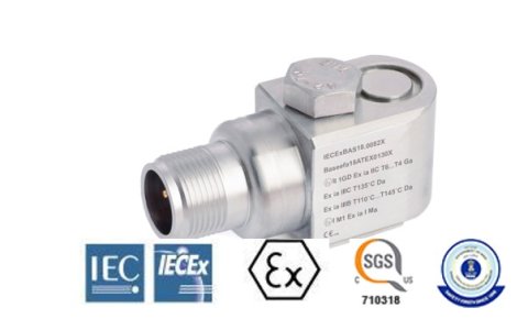 AC Premium Compact HS-170IS Intrinsically Safe Accelerometer