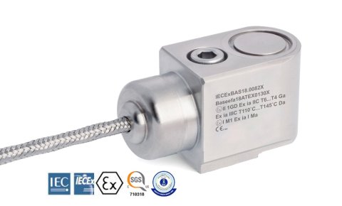 AC Premium HS150IS Intrinsically Safe Accelerometer Side Entry
