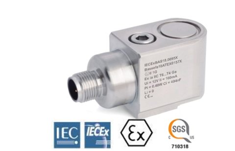 AC Low power HS104IS Intrinsically safe accelerometer