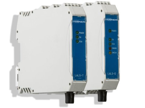 Fiber optic signal transmission (100Hz)