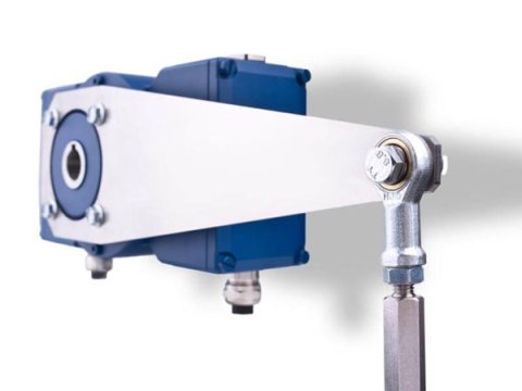 Torque brackets for hollow shaft encoders