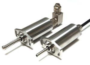 Linear sensor for short stroke length. Option for ATEX IECEX CSA