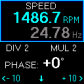 Stroboscope with OLED display