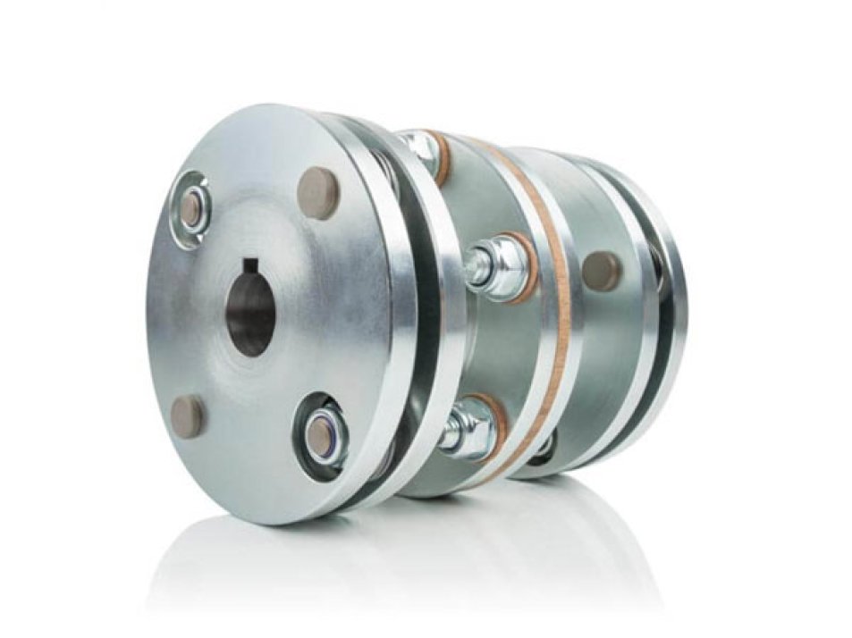 Coupling for tachogenerators