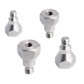 Mounting stud for conical mounting
