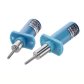 Position sensor with spring return