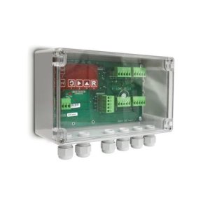 Box for parallel connection of 2-4 load cells