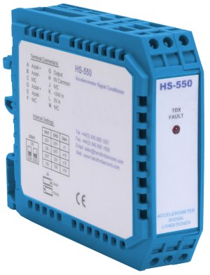 HS-550 Series Accelerometer Power Supply and Signal Amplifier