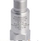 Intrinsically safe accelerometer with temperature AC, connector