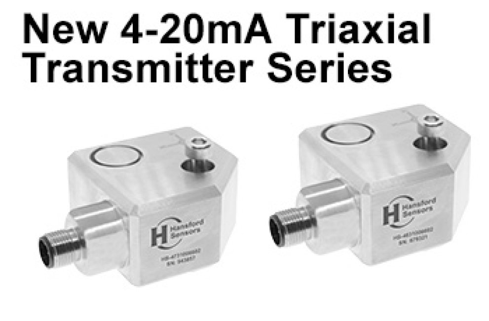 4-20mA tre-akset vibrasjonstransmittere