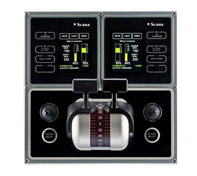 Kontroll-og manøver hendler