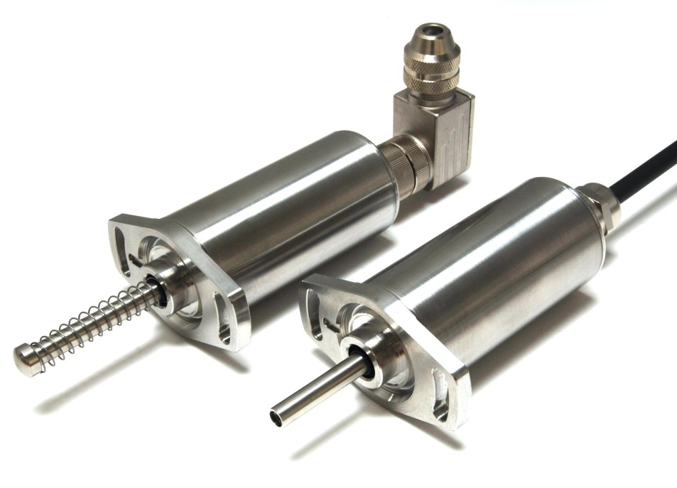 Lineær sensor for kortslaglengde . Opsjon for ATEX IECEX CSA