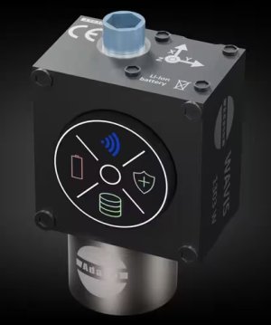 WAVIS, Trådløs portabel løsning, 3 akset vibrasjonsmåling