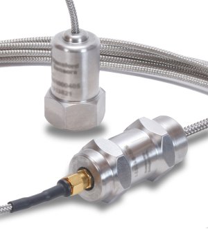 AC - Høy temperatur akselerometer HS105/HS165. Top Entry