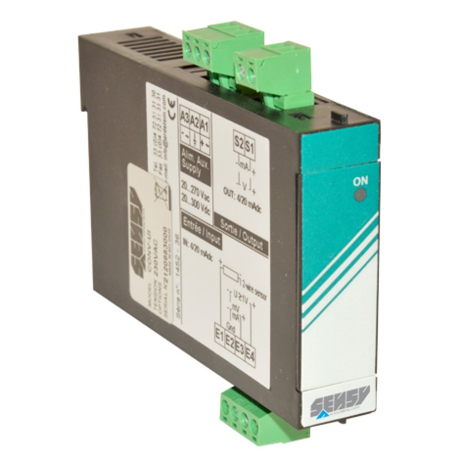 CONV-UI MEASUREMENT TRANSMITTER FOR DC VOLTAGE AND CURRENT SIGNALS