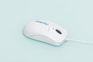 WATERPROOF, ANTIMICROBIAL CLEANKEYS MOUSE